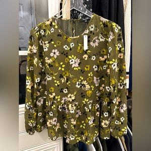 Madewell Floral Blouse